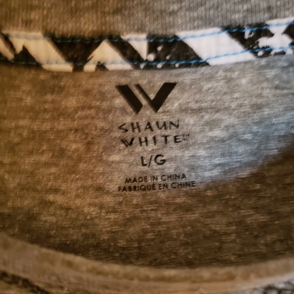 Shaun White Gray/Cream Boys Tee - Picture 3 of 4